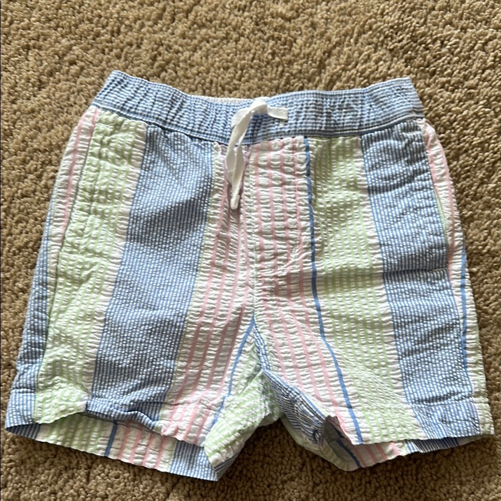 Janie and Jack Multicolor Striped Shorts